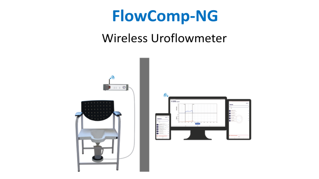 FlowComp®-NG Wireless Uroflowmeter in India | Statmedi