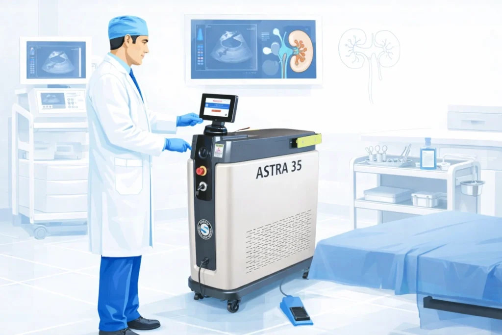 Ho:YAG Laser Lithotripter
