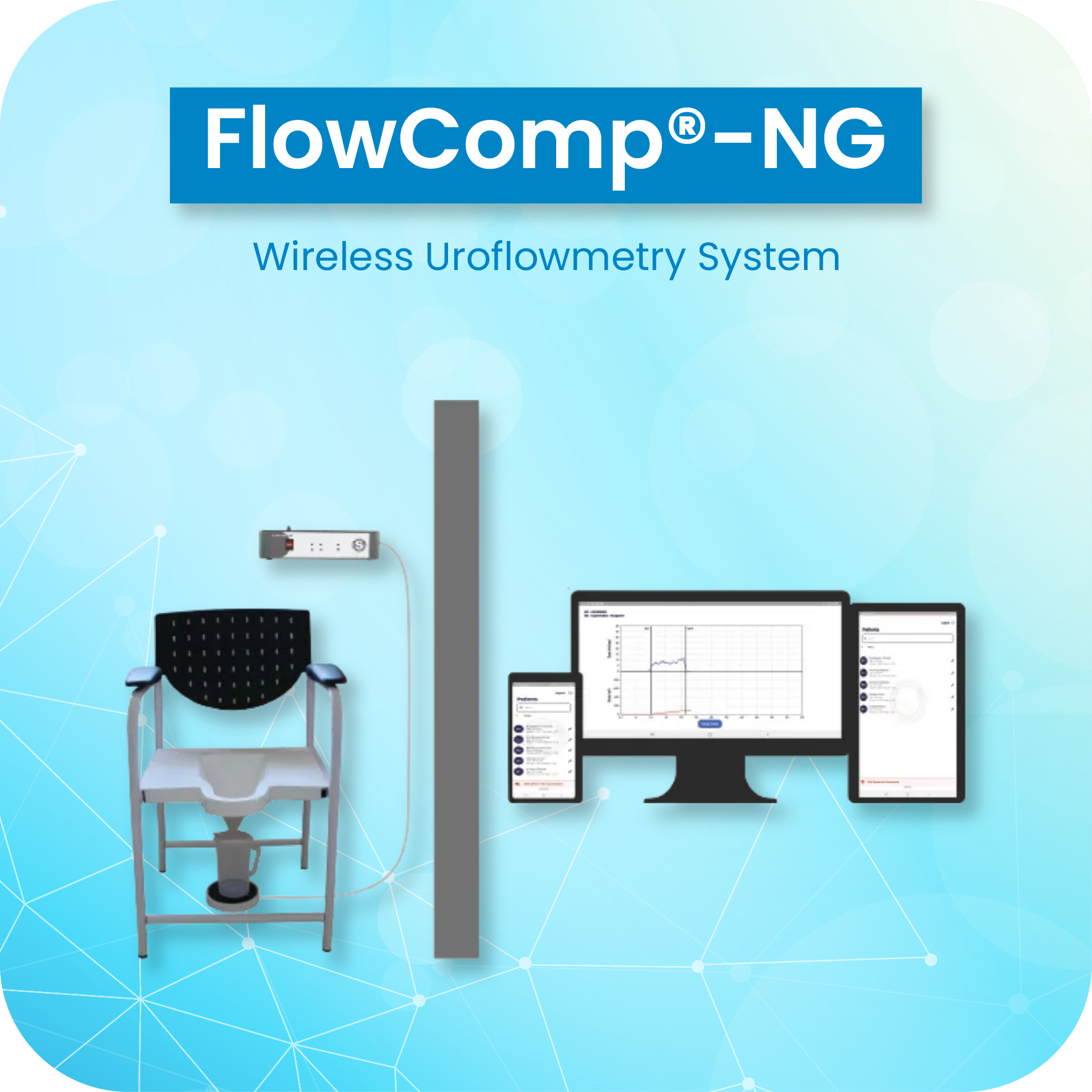Flowcomp NG Wireless Uroflowmeter