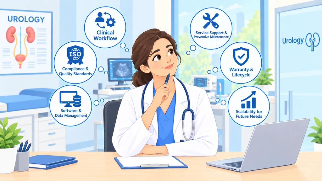 Evaluate Urology Equipment